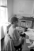 Unidentified typist, c1960s